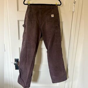Carhartt Women’s Dark Brown Cargo Work Pants